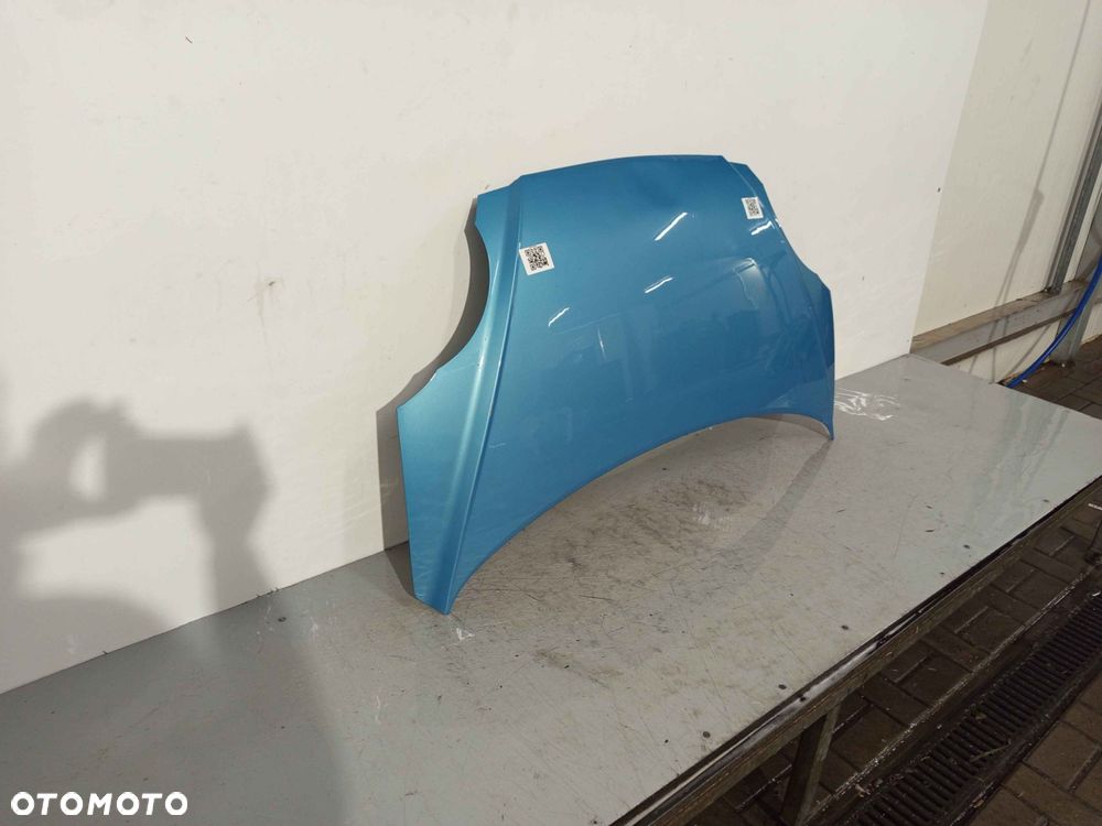 + MASKA POKRYWA SILNIKA CHEVROLET MATIZ BŁĘKITNA - 3