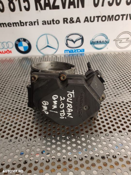 Clapeta Acceleratie VW Touran Passat B6 Golf 5 2.0 Tdi Motor BMP BMM - 3