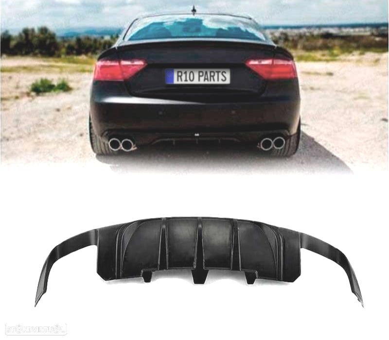 DIFUSOR AUDI A5 B8 B81 SPORTBACK 09-11 LOOK ABT - 1
