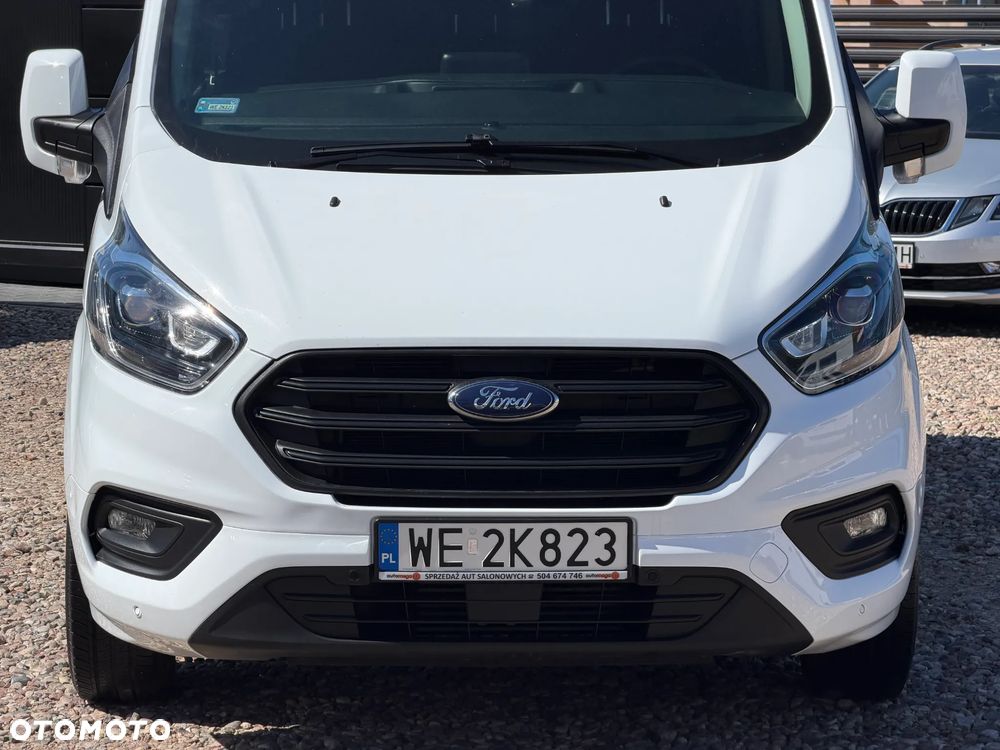 Ford TRANSIT CUSTOM 320L AUTOMAT, DOKA KOMFORT MODEL L2H1 Long Cięż. 5cio osobowy, SILNIK 2.0EcoBlue 170KM Euro-6, DUŻA ŁADOWNOŚĆ 1009kg DMC 3200kg Hak 1850kg ZABUDOWA PAKI! Fabryczna Instalacja 230V, Tempomat aktywny, Automat parkowania, Podgrzewane fotele, Niski przebieg TYLKO 149tys.km! - 18