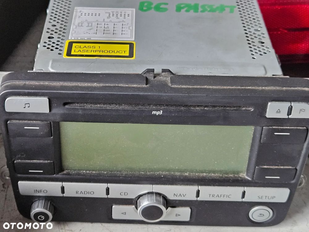 VW Passat B6 Golf Touran radio CD MP3 Nawigacja Navi 1K0035191D - 3