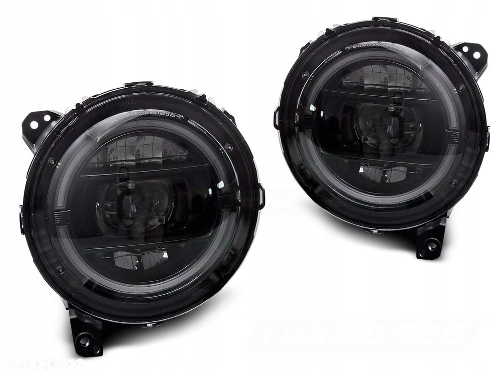 Reflektory Lampy kpl Vland Full Led Tuning Jeep Wrangler JL 4 IV Gladiator - 3