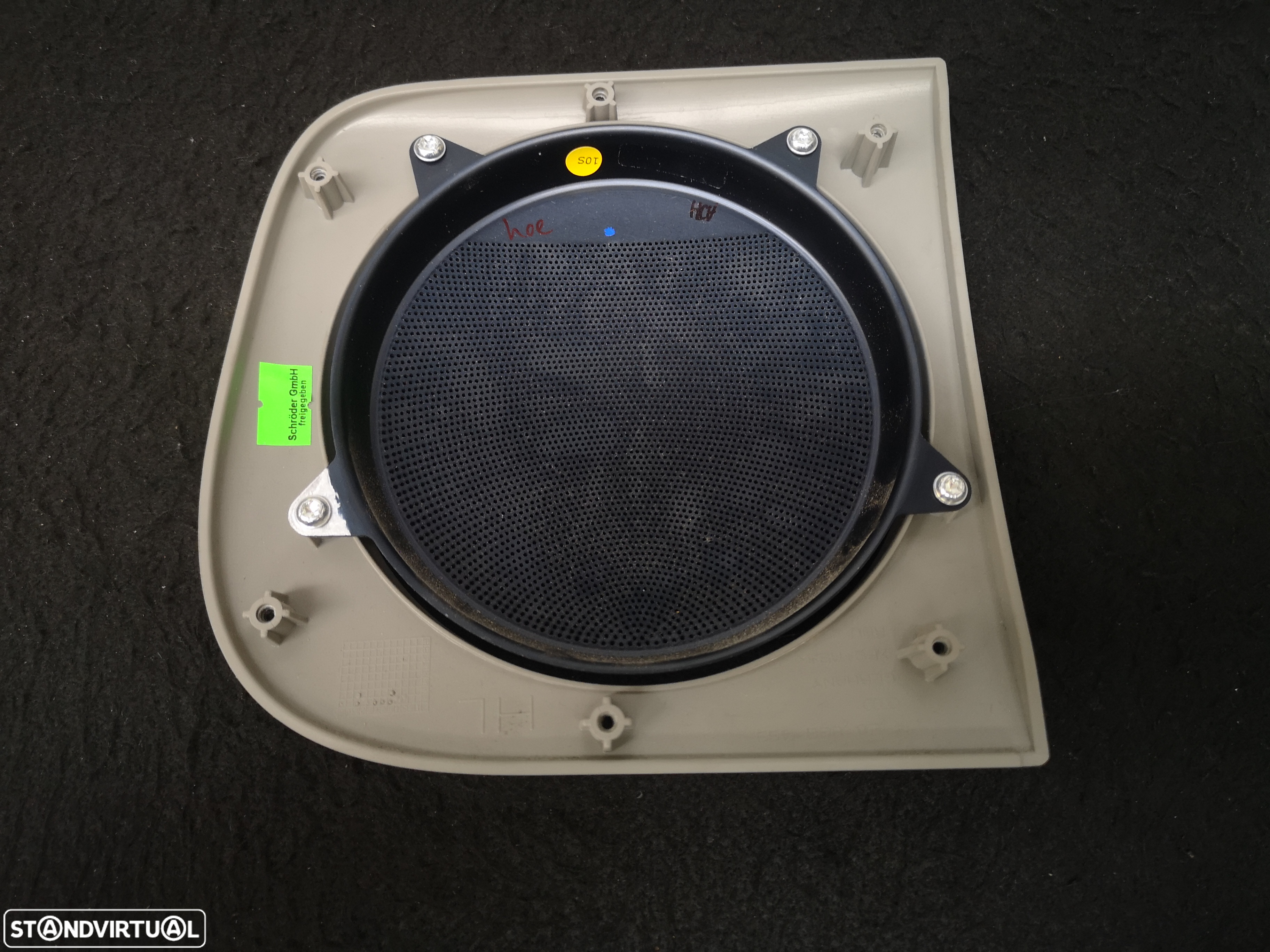 Tampa  coluna de som da porta  traseira esquerda B&O bang&olufsen originais Audi S8 A8 d3 4e0 2003-2009 - 6
