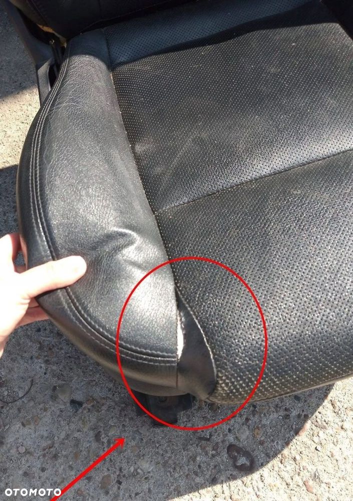 FORD MONDEO MK3 FOTEL FOTELE KANAPA TAPICERKA SKÓRA KOMBI KOMPLET - 3