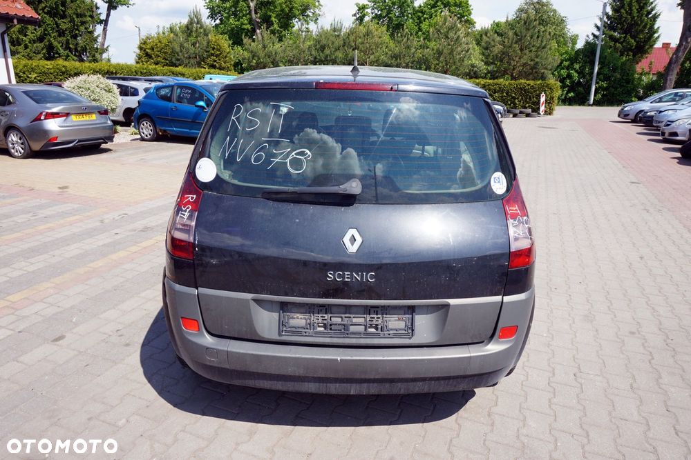 KLAPA BAGAŻNIKA TYLNA SCENIC II PH1 NV676  CZARNY RENAULT 2004-2006 - 1
