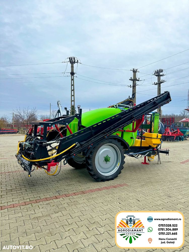 Alta Instalatie de erbicidat tractata full hidraulica DEMAROL CYCLON 2000L - 5