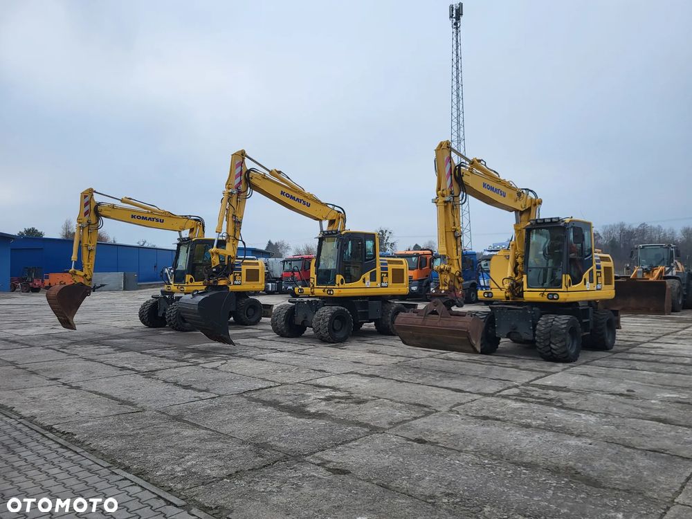 Komatsu PW 160 -10 spr z Niemiec