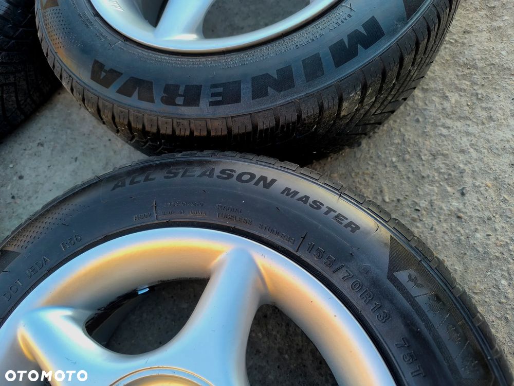 155/70R13 75T Opony Całoroczne Wielosezonowe MINERVA jak IMPERIAL ALL SEASON MASTER 6mm Legnica ALU-RAD 22r. 155/70 - 7