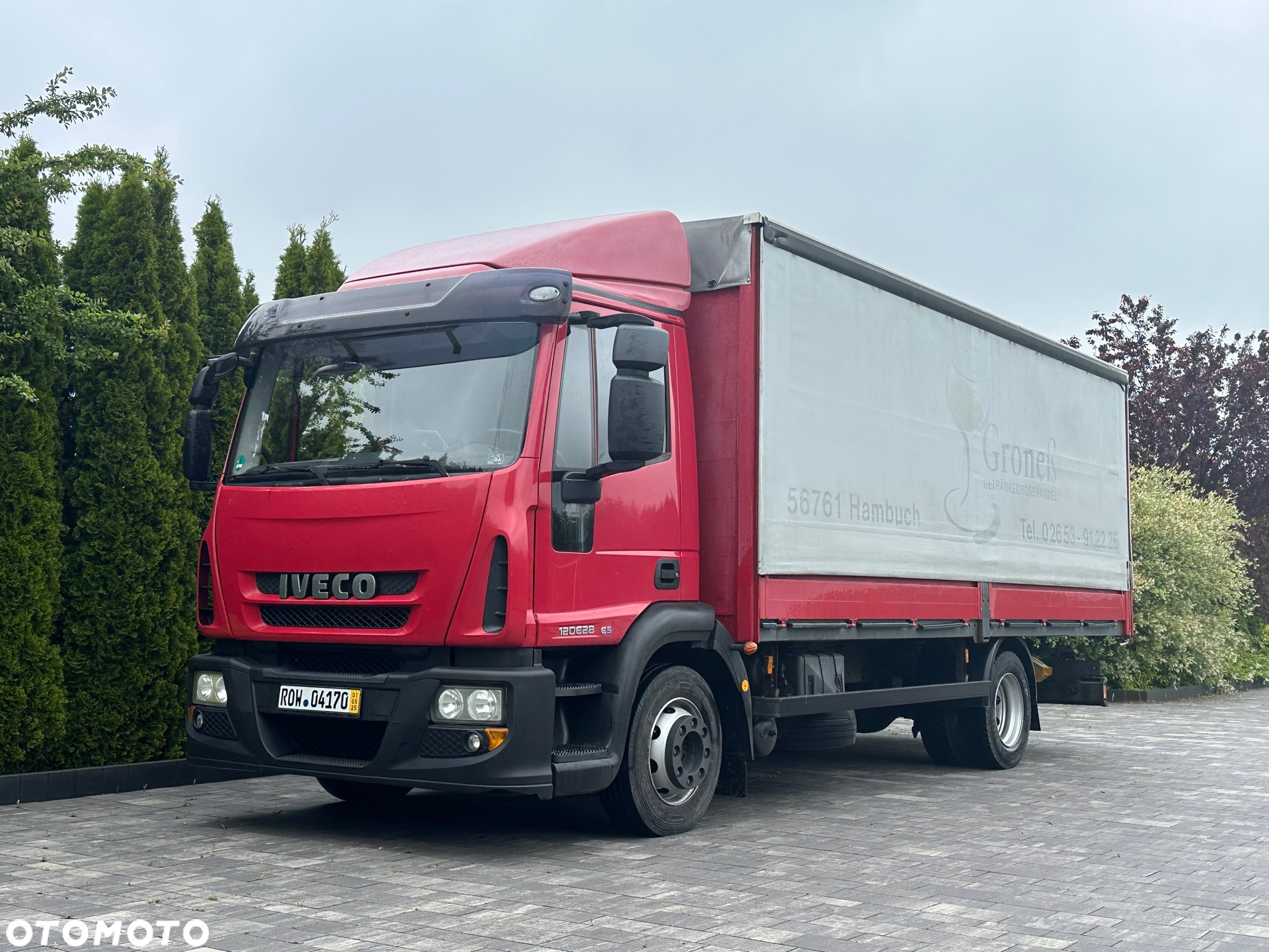 Iveco /  EURO CARGO / 120E28 / E5 / 124 tyś.km./ Burto-firanka / - 4