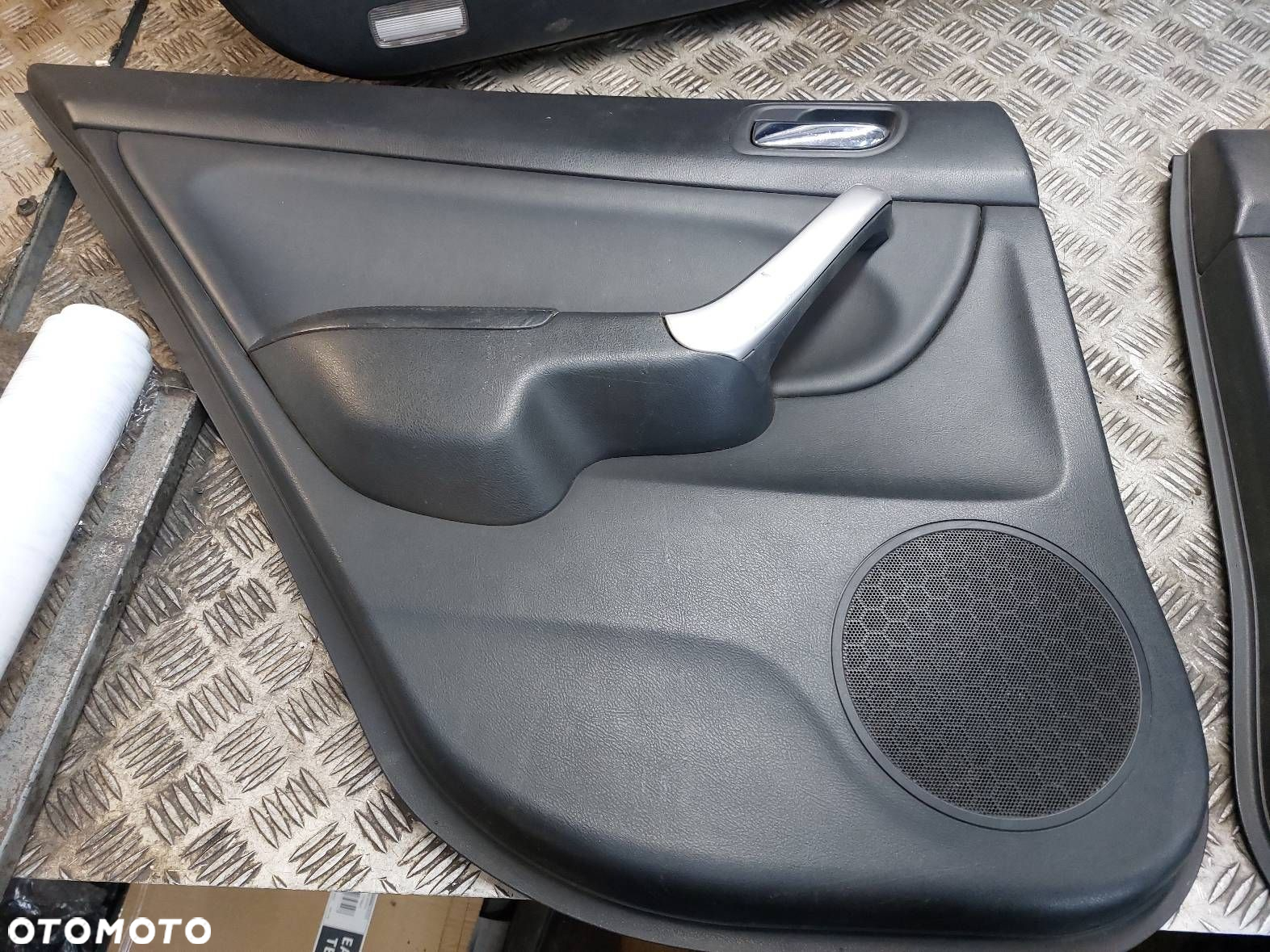 BOCZEK BOCZKI DRZWI KOMPLET HONDA ACCORD VII SEDAN CZARNA SKÓRA - 4