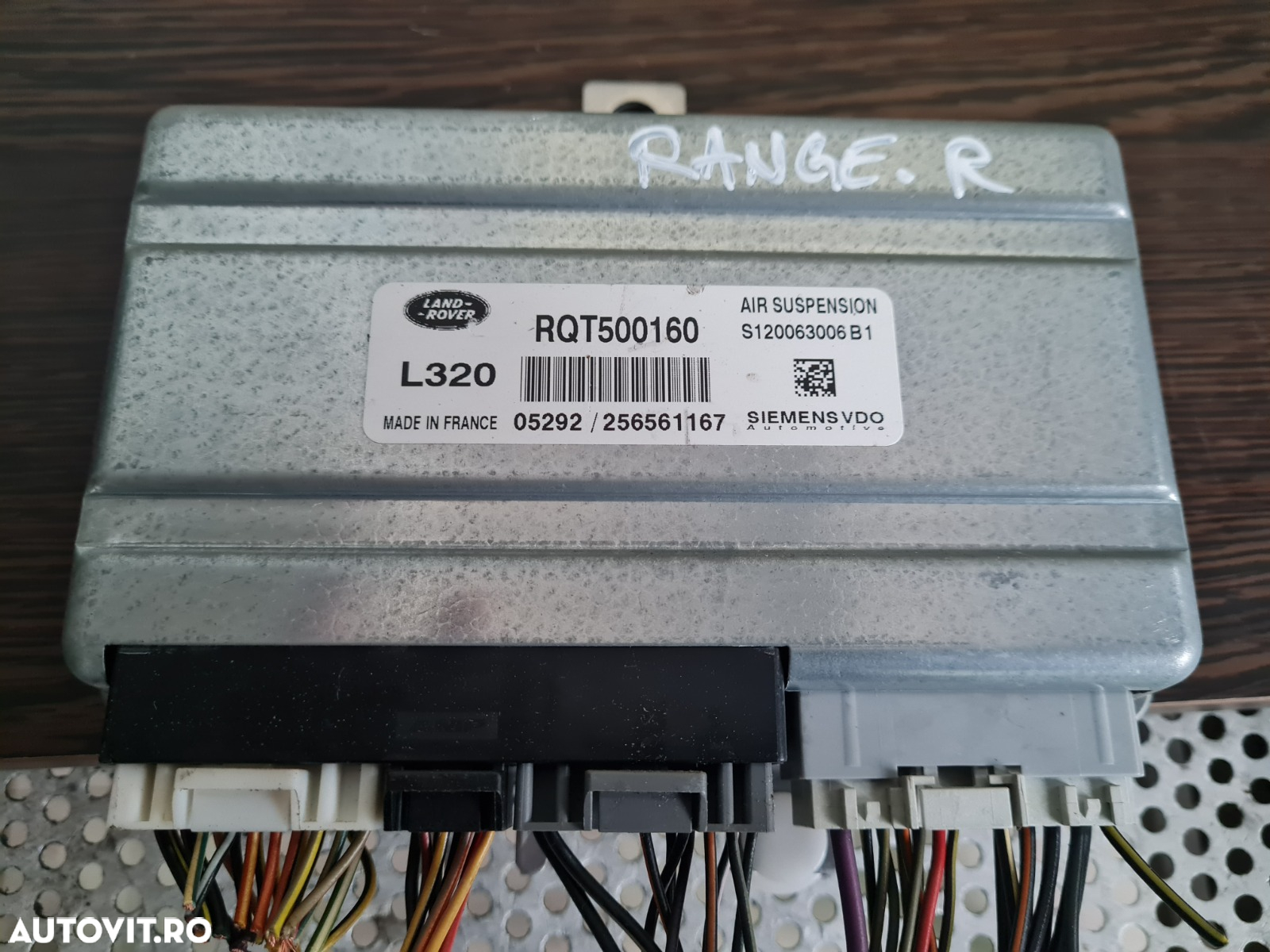 Modul Calculator ECU Suspensie Range Rover Sport L320 2.7 Tdv6 Motor 276DT Cod RQT500160 An 2005-2006-2007-2008-2009-2010-2011-2012 Testat Dezmembrez Range Rover Sport L320 2.7 Tdv6 Motor 276DT - Dezmembrari Arad - 4