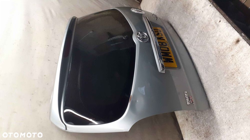 / KLAPA TYŁ TYLNA BAGAŻNIKA TOYOTA COROLLA VERSO 8S1 BŁĘKITNA - 3