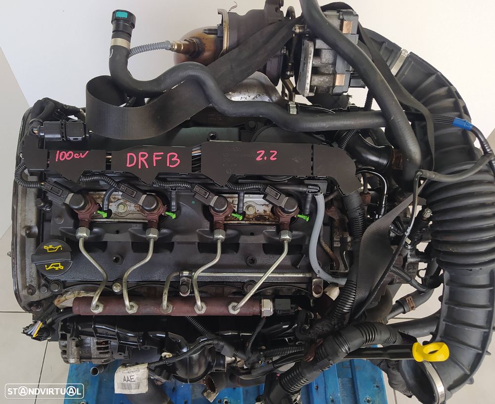 Motor Ford Transit 2.2TDCI 100cv DRFB euro 5 -caixa 6 velocidades CC1R-7002-AD - 3