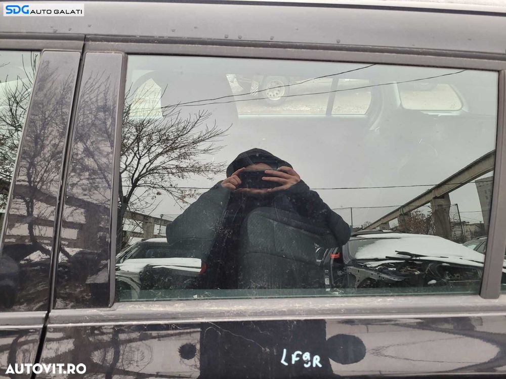 Geam Sticla Culisant de pe Usa Portiera Stanga Spate Skoda Fabia 2 Break Combi 2007 - 2014 [C2045]