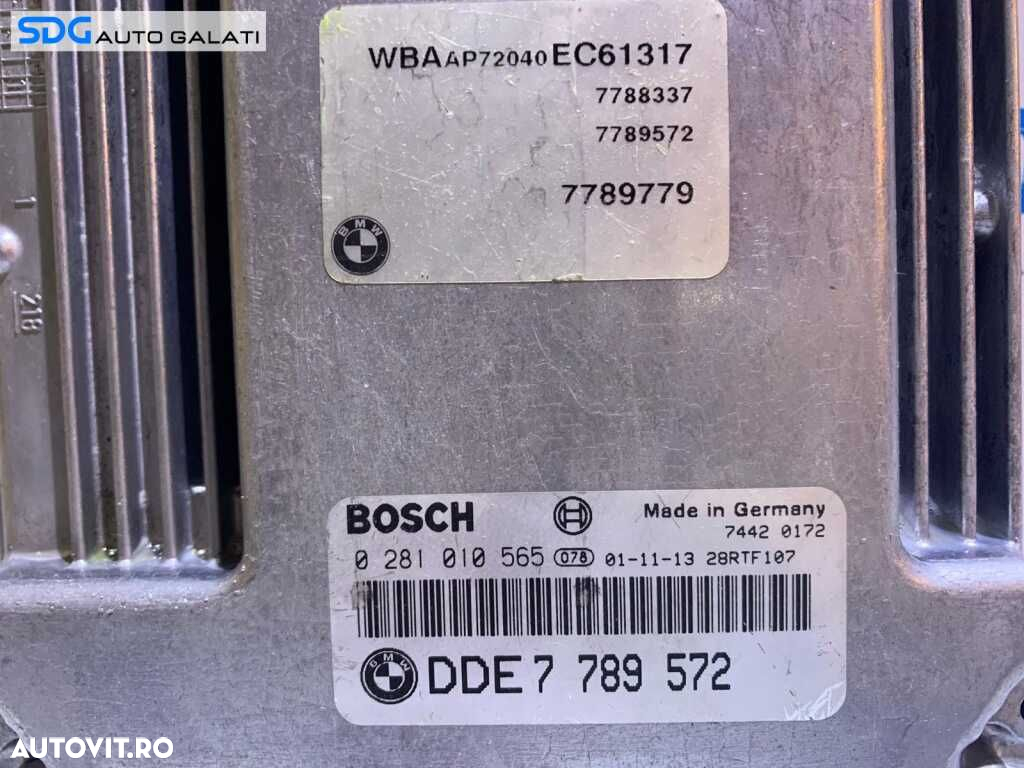 ECU Calculator Motor BMW Seria 3 E46 320D 2.0 d 110KW 150CP 2001 - 2005 Cod 7789572 0281010565 7789779 [L2572] - 2