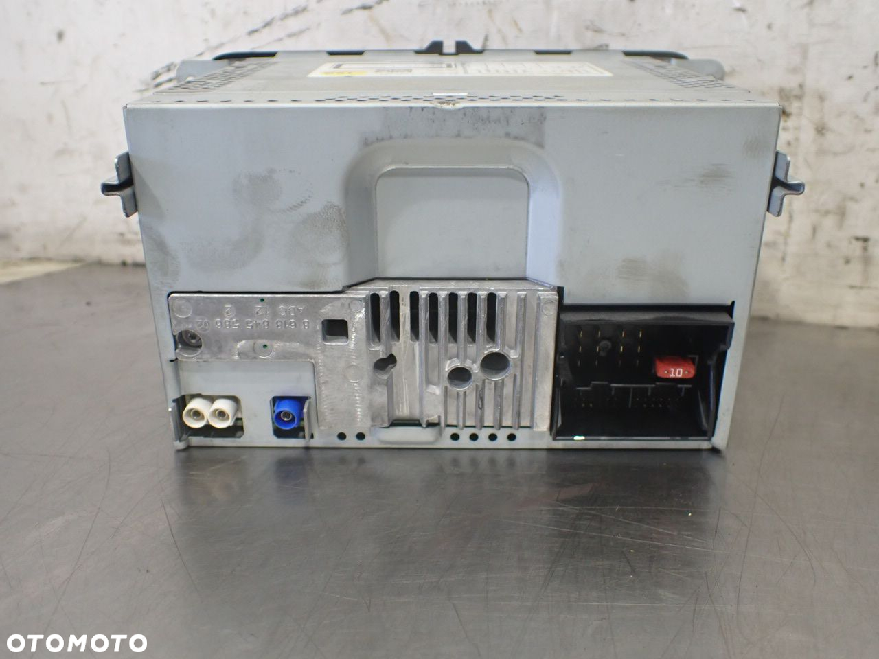 RADIO Z NAWIGACJĄ SKODA OCTAVIA II 1.6TDI LIFT 3T0035191 - 5