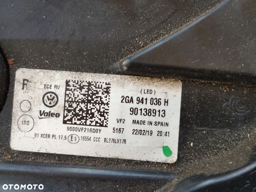 Lampa prawa Full LED VW T-ROC 2GA 2GA941036H - 6