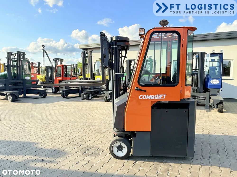 Combilift WÓZEK CZTEROKIERUNKOWY - WIELOKIERUNKOWY | COMBILIFT CBE2500 | ELEKTRYCZNY | TRIPLEX 4900MM | POZYCJONER WIDEŁ | PRZESUW BOCZNY | WOLNY SKOK | NOWE OPONY | PO SERWISIE | STAN IDEALNY - 5