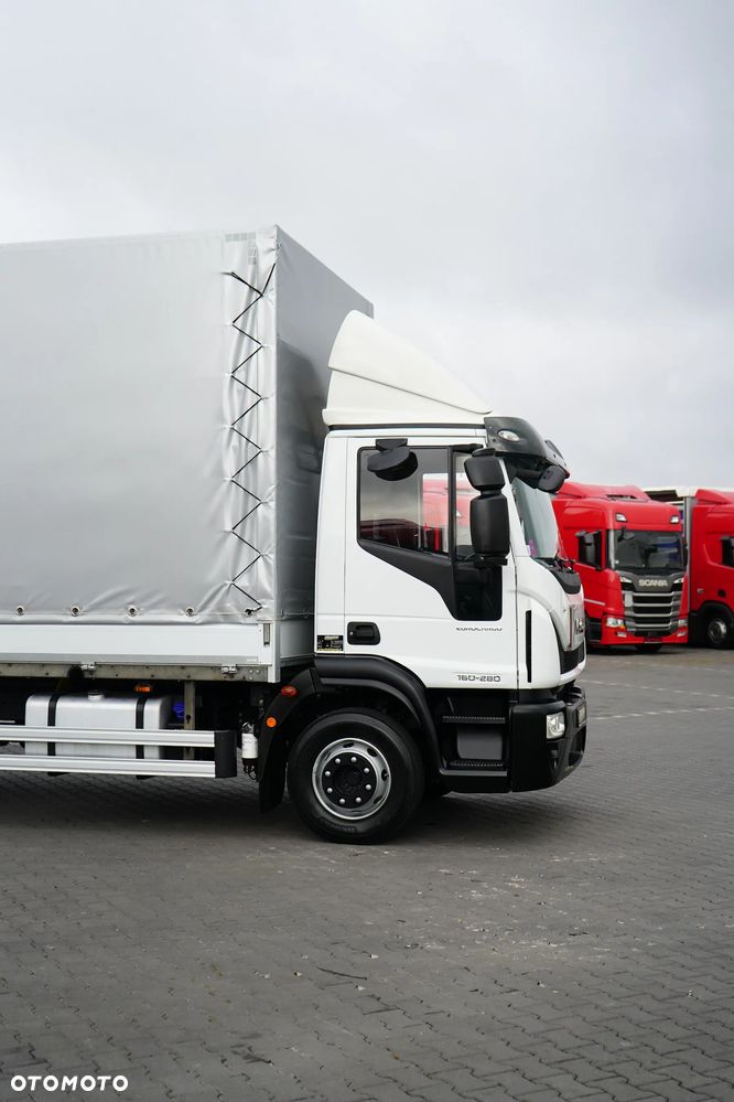 Iveco EUROCARGO / 160 - 280 / E 6 / ACC / BURTOFIRANKA + WINDA / ŁAD. 8 950 KG / 18 PALET - 28