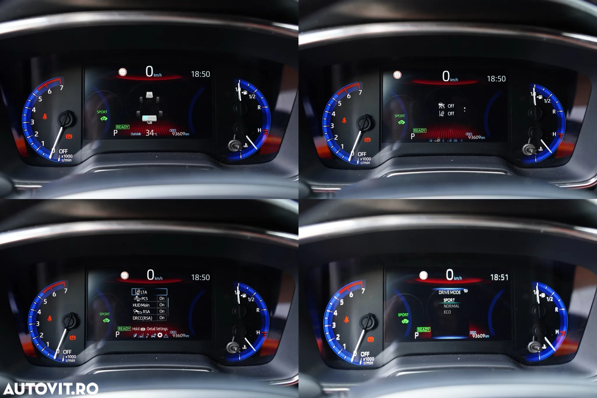 Toyota Corolla 1.8 HSD TS Exclusive Plus tapiterie Neagra - 24