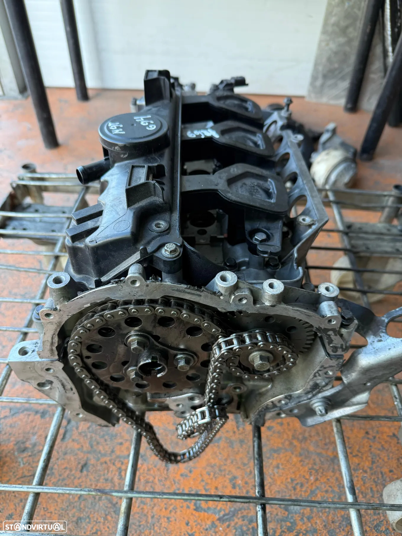 Colaça Motor e Tampa Válvulas Renault Master III 2.3DCI Ref: M9T694 - 2