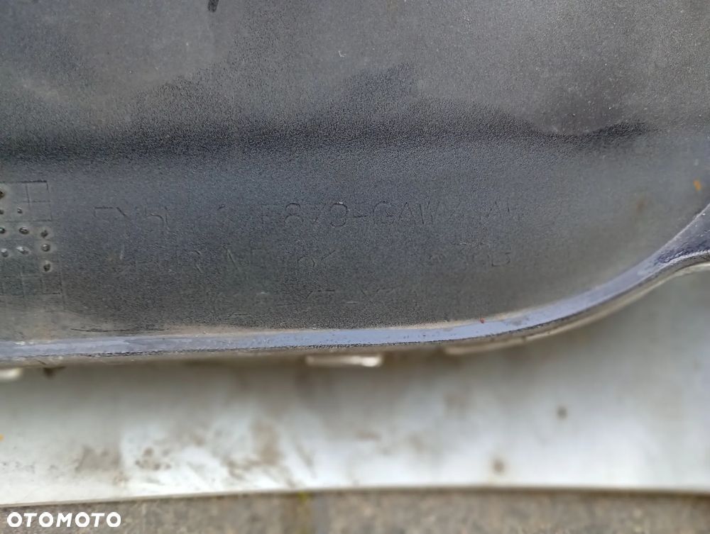 Jaguar F-Type X152 lotka spoiler zderzak tył dokładka splitter EX5M17F879GB - 9