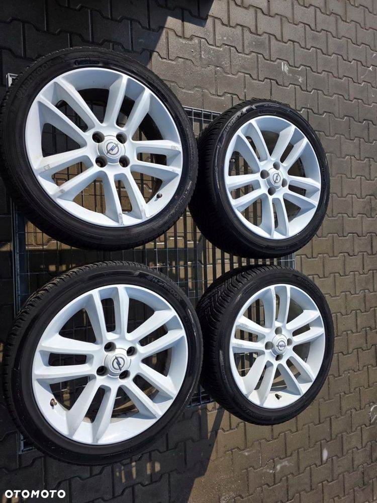 OPEL CORSA D CORSA E MERIVA KOŁA FELGI ALUMINIOWE R.17 215/45 WIELOSEZON - 1