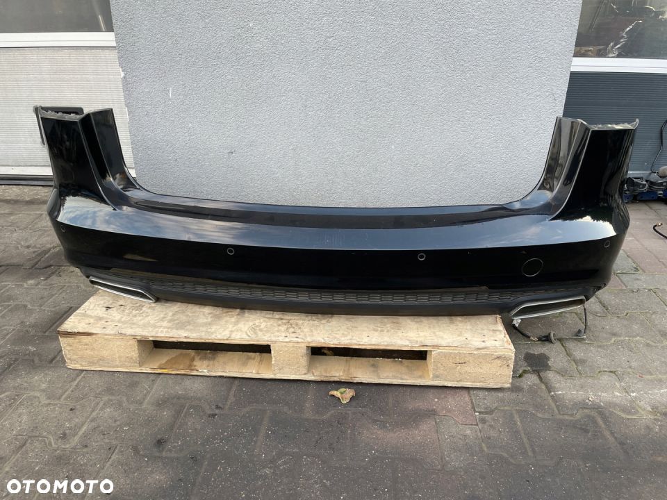 AUDI A6 C7 KOMBI LIFT S LINE ZDERZAK TYLNY KOMPLET - 1