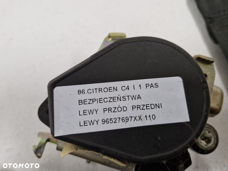 CITROEN C4 1 I PAS BEZPIECZEŃSTWA LEWY PRZÓD PRZEDNI 96527697XX - 7