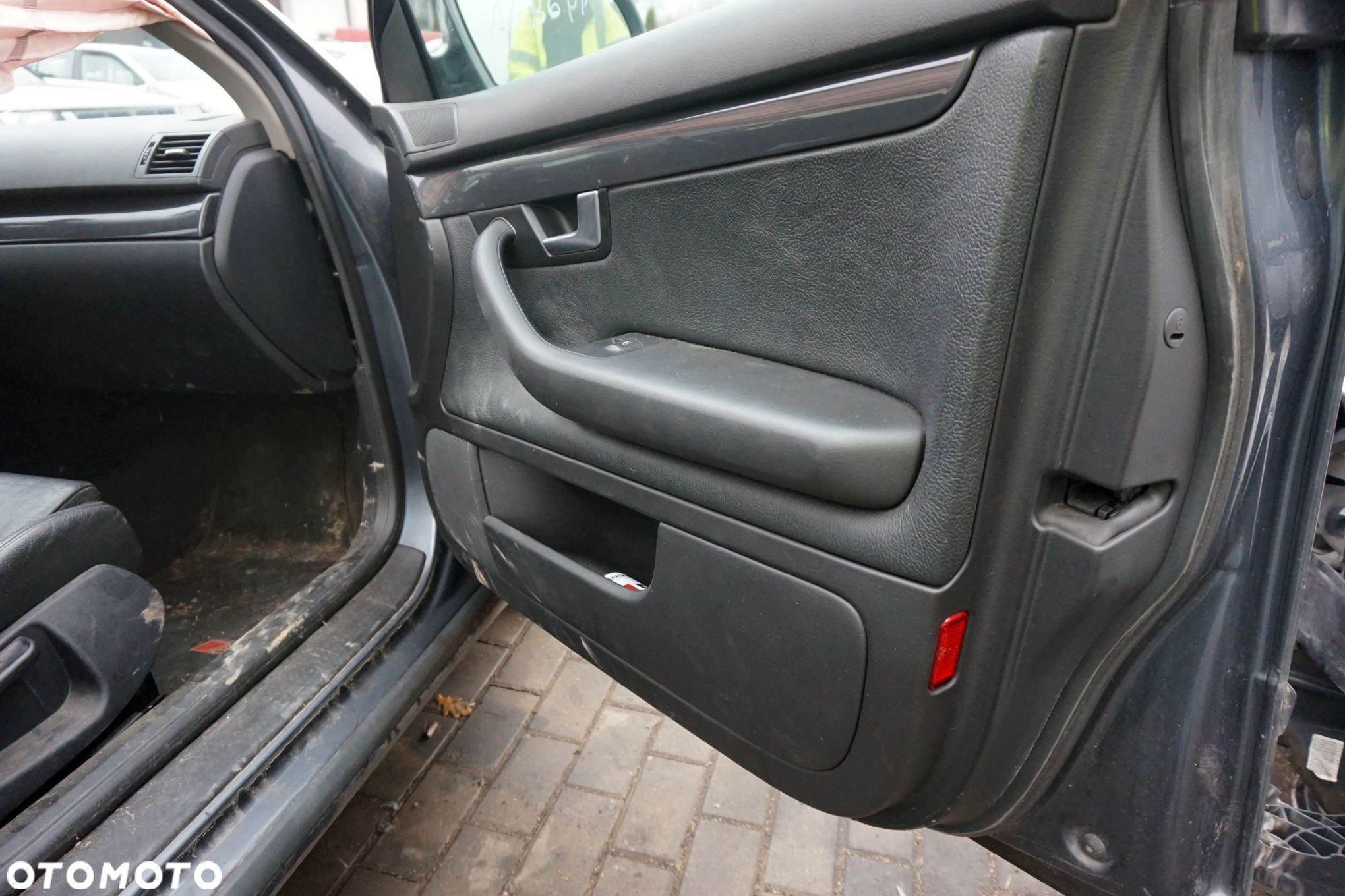 DRZWI PRZEDNIE PRAWE A4 B6 SEDAN LX7Z  SZARY AUDI 2000-2006 - 5