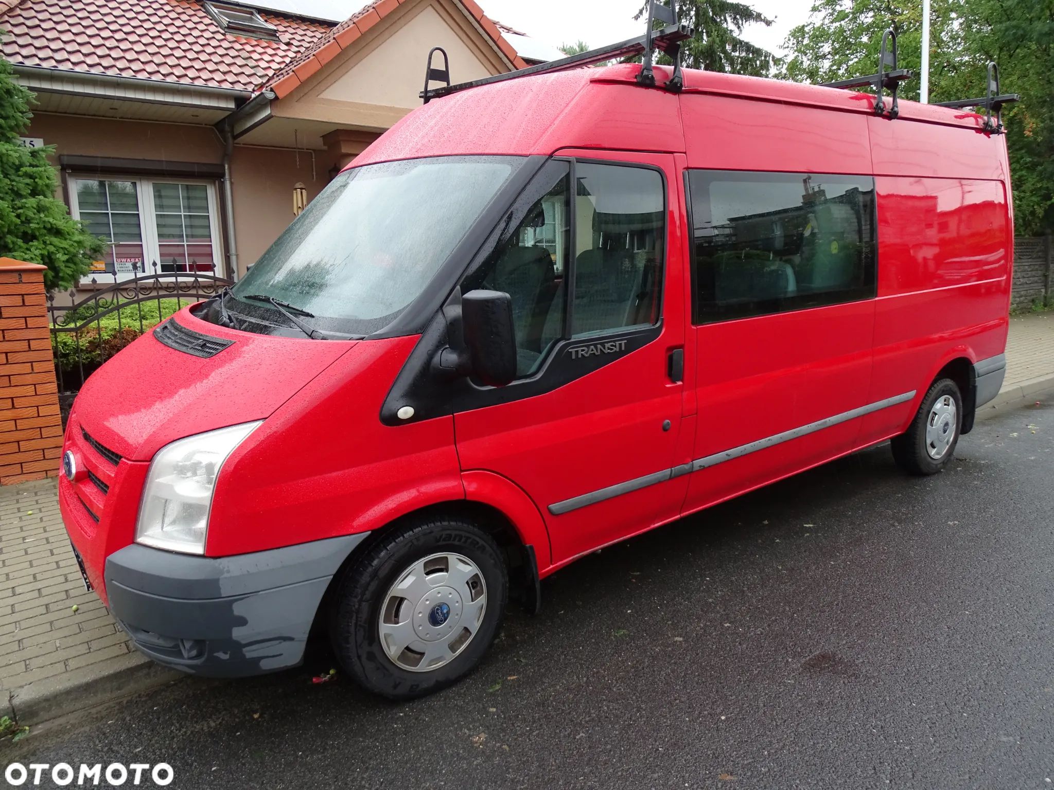 Ford TRANSIT 2,2 TDI- 115 KM ,MAXI ,L3 H2 ,BRYGADÓWKA , 6 OSÓB ,KLIMA-sprawna , long , BAGAŻNIK ! - 1