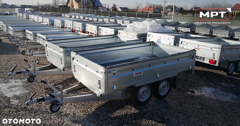 Neptun Przyczepa Neptun Nordica N7-263 2 BaseLine [GN287] Koła pod spodem pod skrzynią NOWA Bardzo SOLIDNA 263 x 145 cm 263x145 - 20