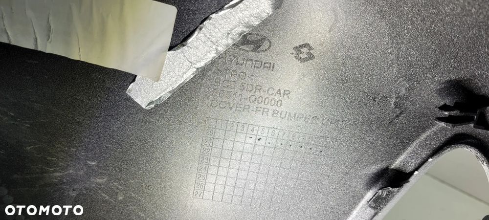 HYUNDAI I20 III 20-23 ZDERZAK PRZÓD GRILL ORYGINAŁ - 14