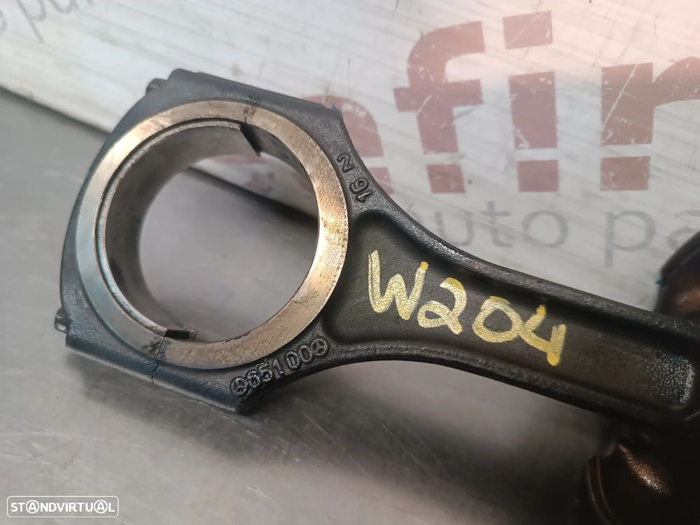 PISTON COM BIELA MERCEDES 2.1CDI W204 W212 OM651 - 3