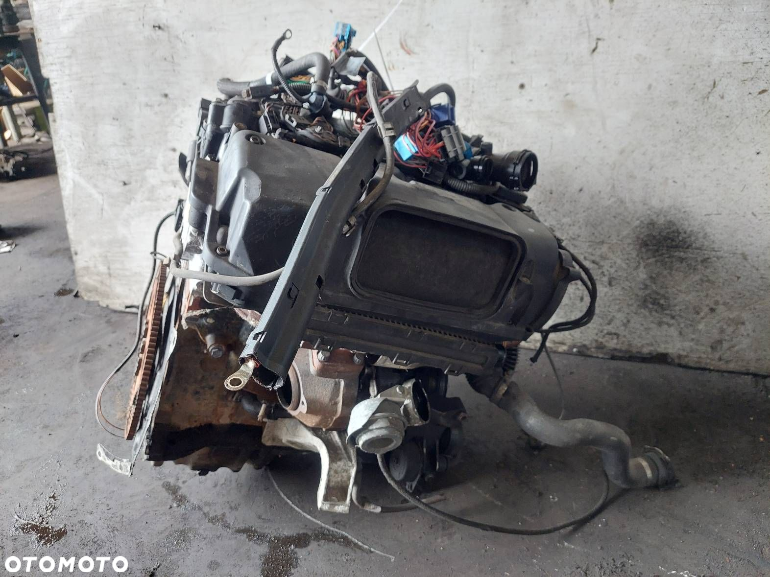 SILNIK DIESEL + POMPA WTRYSKI TURBO BMW E46 320D 2.0 D M47D20 150 KM - 2