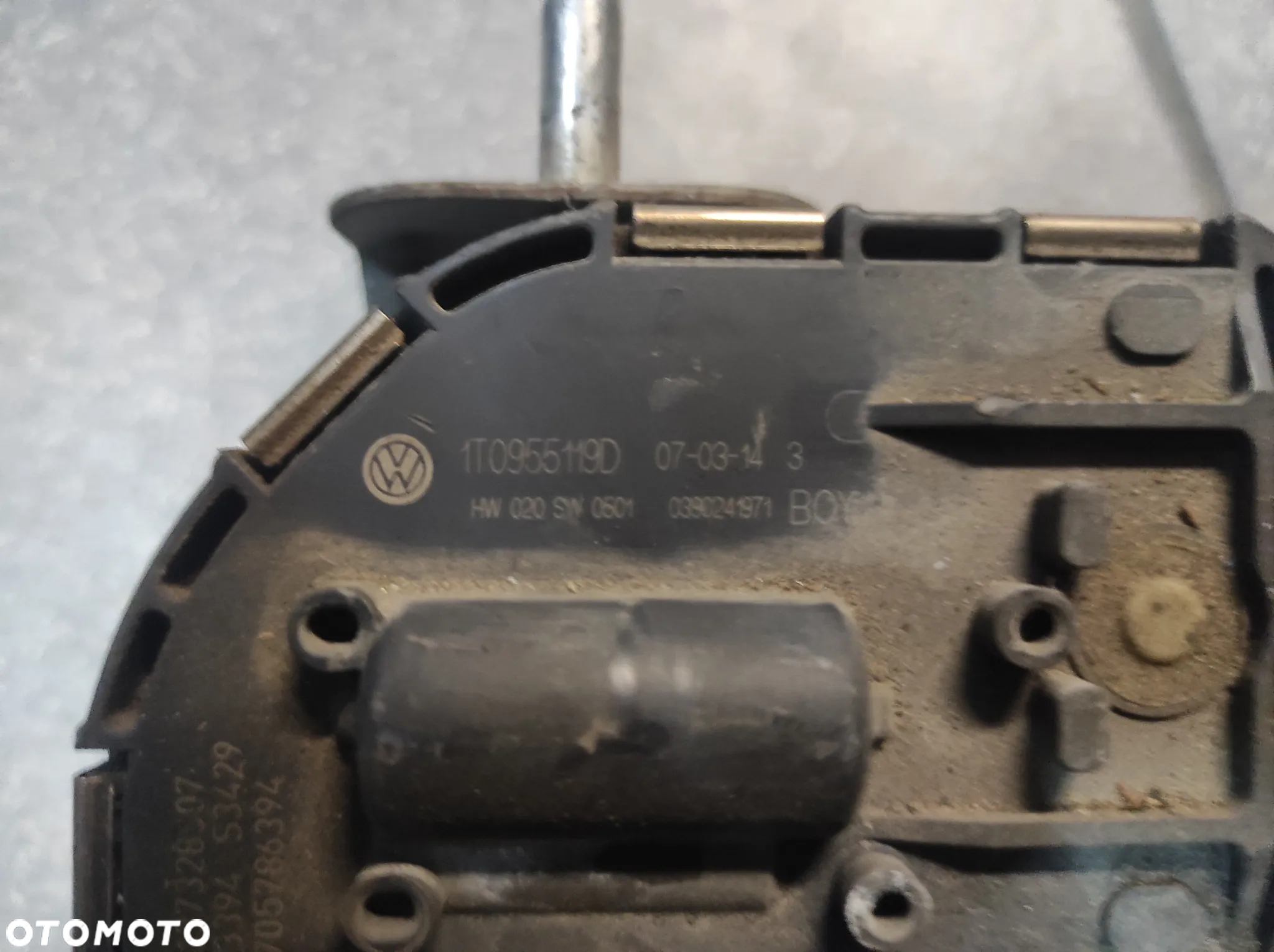 MECHANIZM STELAŻ WYCIERACZEK WYCIERACZKI LEWY 1T0955119D VW TOURAN 1T0 WYSYŁKA !!!! - 4