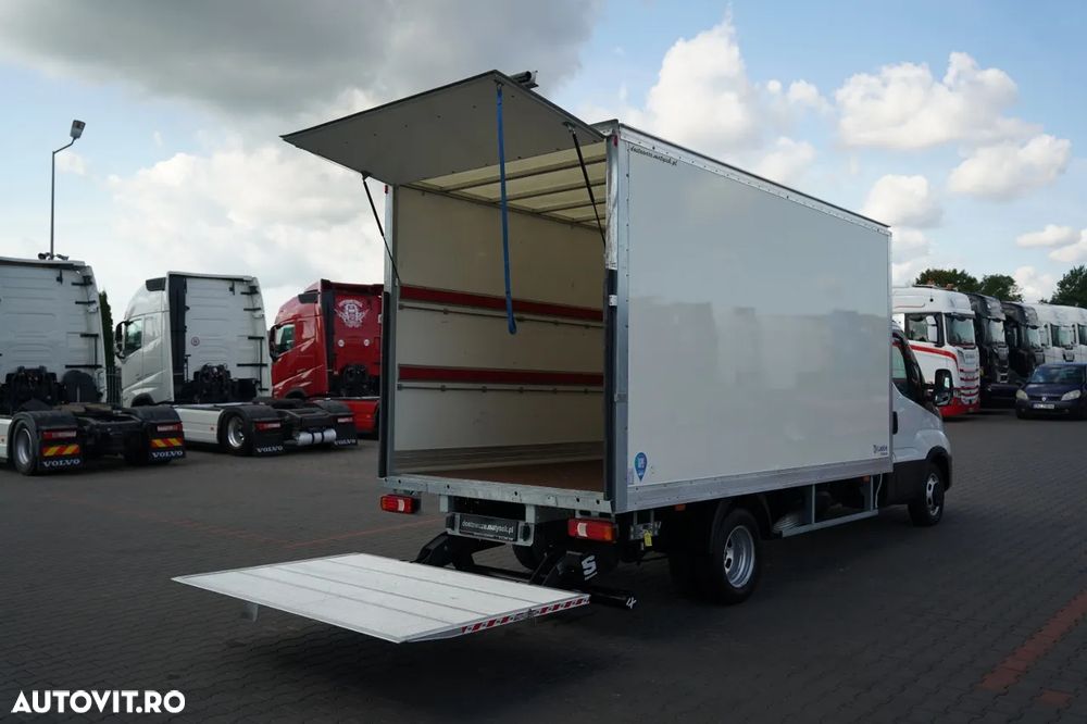 Iveco DAILY 35-160 / CONTAINER - 4,3 M / ELEVATOR SORENSEN - 750 KG / 3 LOCURI / DOUĂ / IMPORTAT / - 19