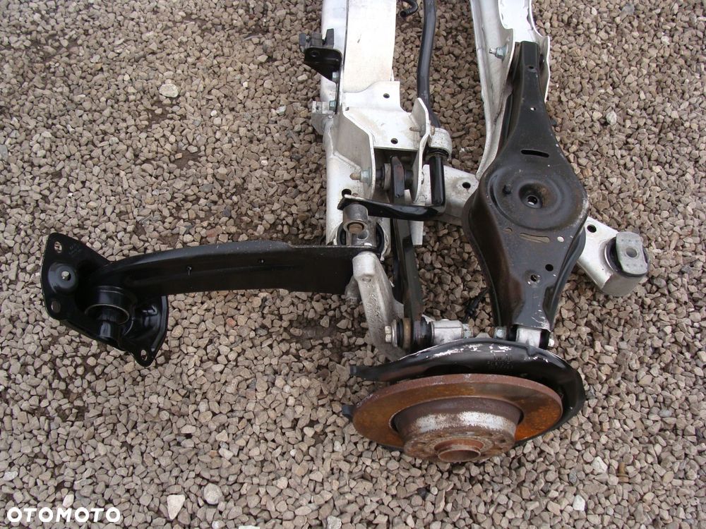 zawieszenie sanki zwrotnice wahacze tył vw passat b6 4x4 - 9