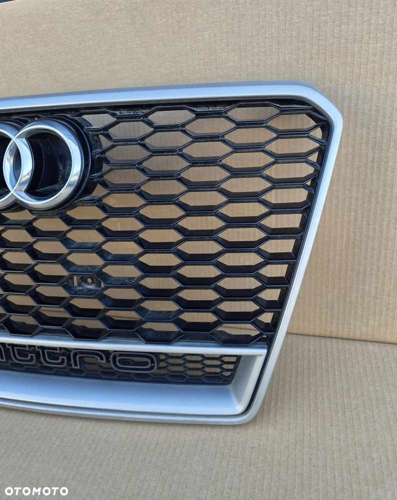 GRILL ATRAPA AUDI RS7 4G8 10-15 ORYGINAŁ - 2