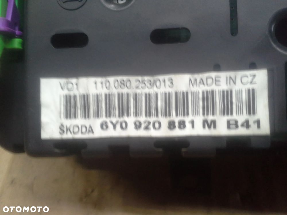 Skoda Fabia I 1.2 zestaw startowy komputer Siemens 03E906033AB  5WP44223 02 stacyjka immo klucze i inne - 27