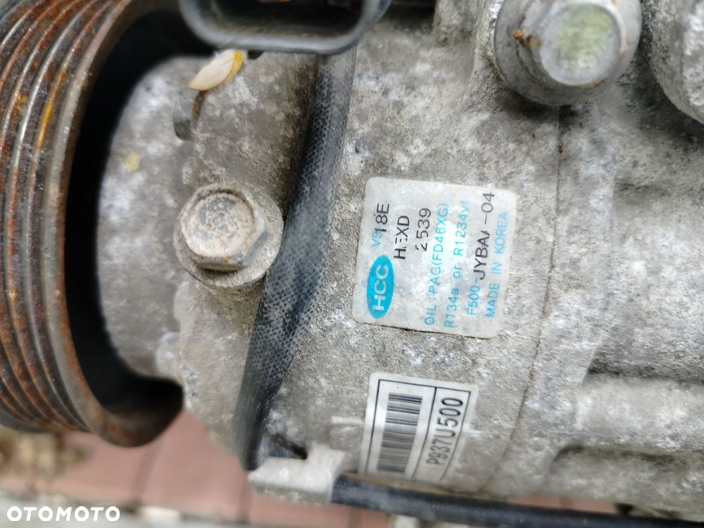 SPRĘŻARKA KOMPRESOR KLIMATYZACJI  HYUNDAI SANTA FE III 97701-1U500 - 2