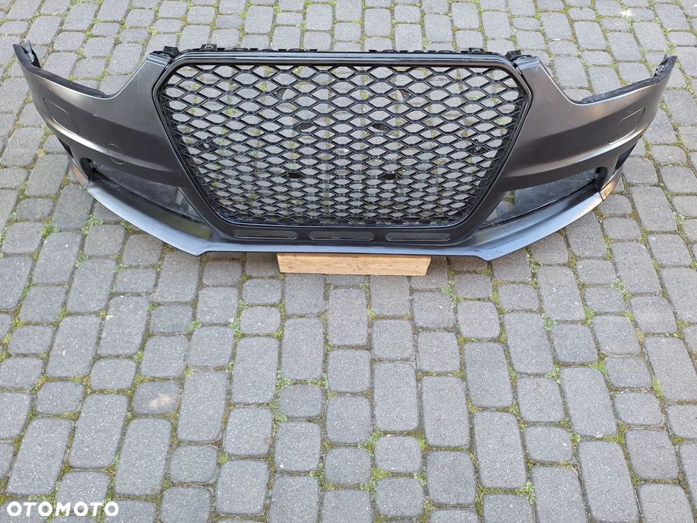 AUDI A4 B8 RS4 LIFT 12-15 8K0 CAŁY NIE KLEJONY! ZDERZAK PRZÓD PRZEDNI WYSYŁKA 24H - 5