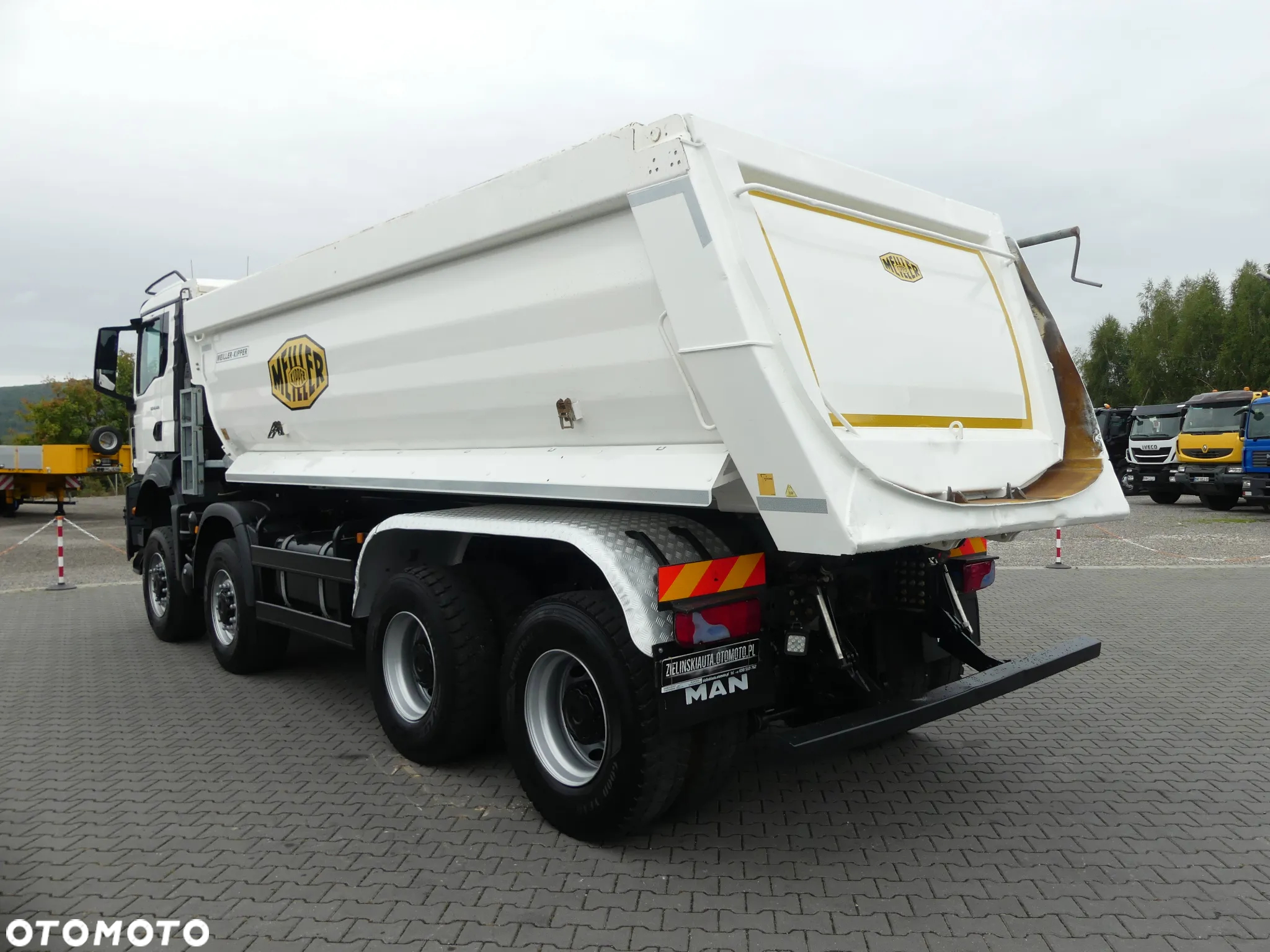 MAN TGS 41.470 / 8x8 / WYWROTKA MEILLER / MANUAL / NISKI PRZEBIEG / - 7