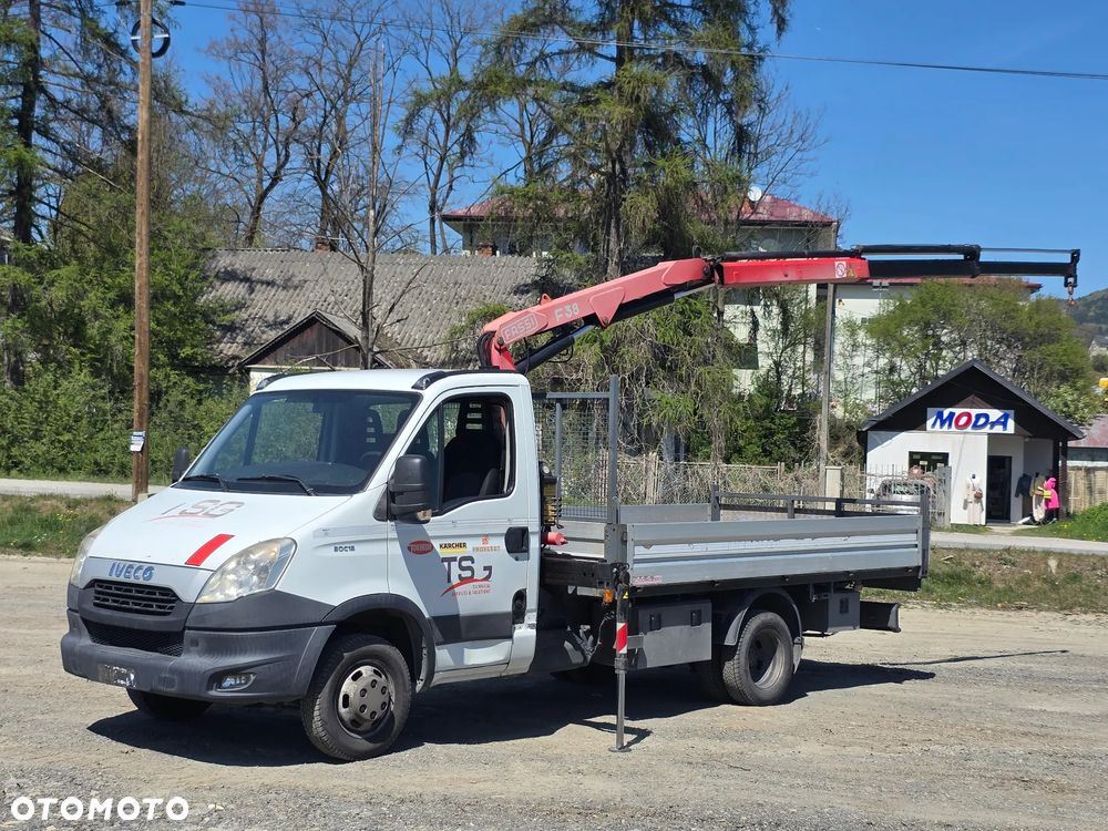 Iveco Daily 35c-15 50c-15 Skrzynia 3.60 M + HDS  1.8 Tony ! Bez Korozji  ! Z Włoch  ! - 1