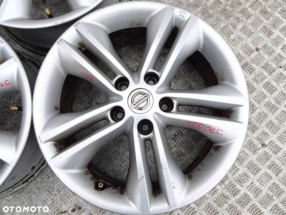 Alufelgi KPL. Nissan Qashqai J10 17" 5x114.3 ET 40 - 7