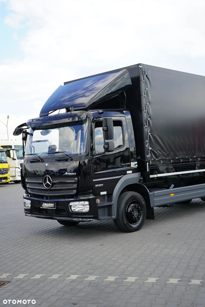 Mercedes-Benz ATEGO / 1530 / ACC / E 6 / BURTOPLANDEKA + WINDA / 18 PALET / 57 000 KM - 33