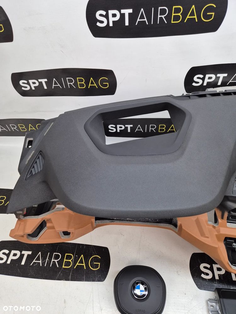 G30 G31 SERIA 5 KOKPIT DESKA KONSOLA PULPIT PODUSZKA AIRBAG AIR BAG PASY KIT SET - 2
