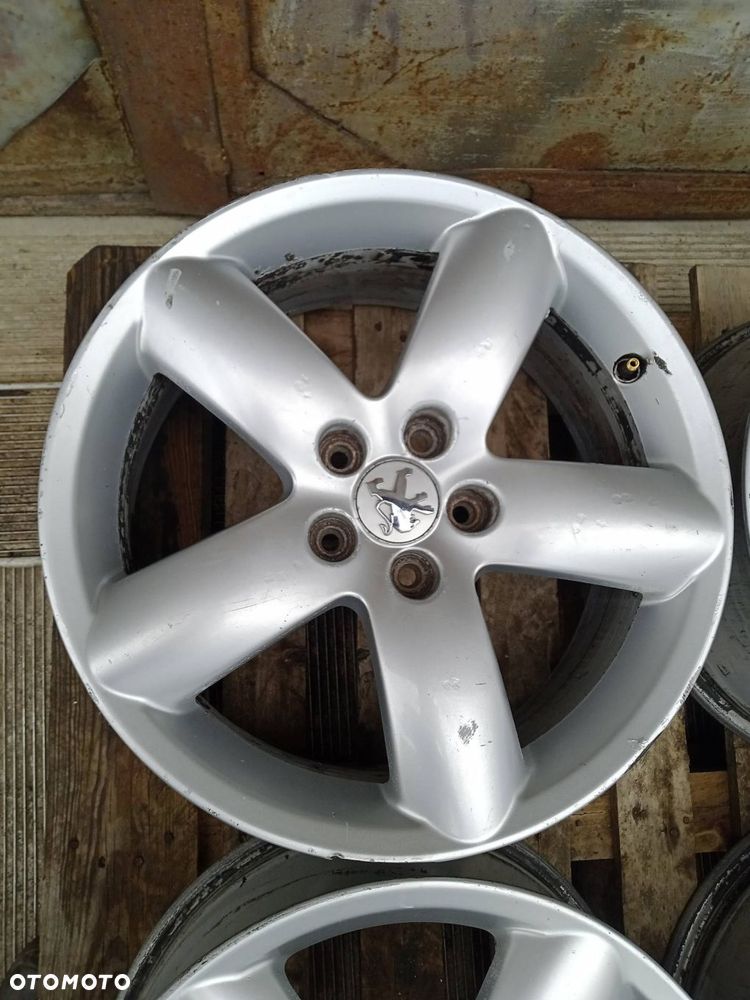 FELGI ALUMINIOWE R17 PEUGEOT 407 1.6  5X108 7,5JX17CH 9658205580 - 5