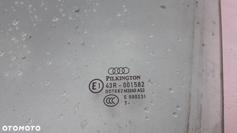 Szyba drzwi lewa strona przod Tył Audi Q7 - 2