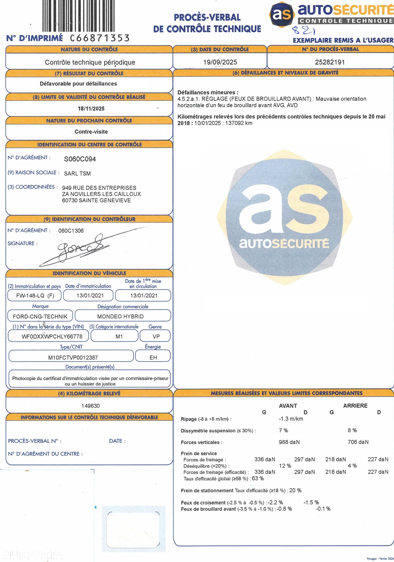 Ford Mondeo 2.0 HEV Titanium - 34